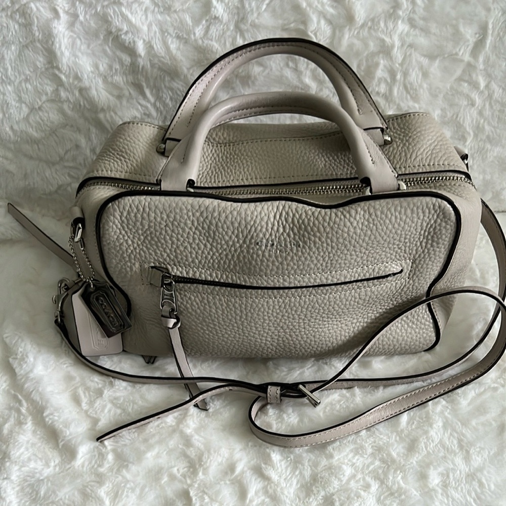 Coach Gray Satchel Bag